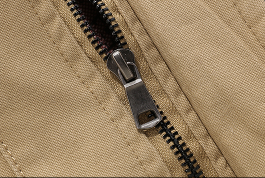 Chaqueta Cortaviento de Algodón Lavado para Hombre - Casual y Versátil - Image 21