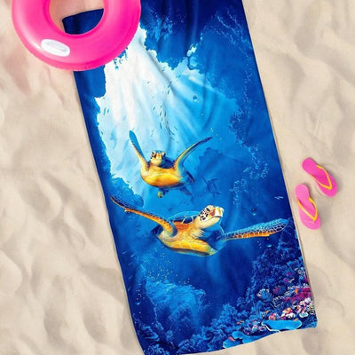 Toalla de Playa Microfibra Secado Rápido con Diseño Creativo - Image 19