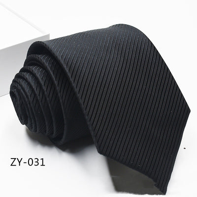 Corbata Clásica Rayada 1200D para Hombre - Elegancia Profesional - Image 32