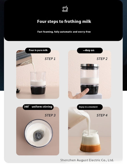 Cafetera Italiana 3 en 1 con Espumador Inalámbrico y Calentamiento Portátil - Image 10