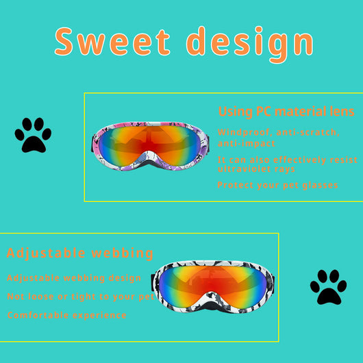 Gafas de Sol Protectoras para Mascotas - Diseño Resistente al Viento - Image 9