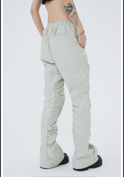 Pantalones Deportivos Sueltos con Pliegues - Estilo Street Casual - Image 14