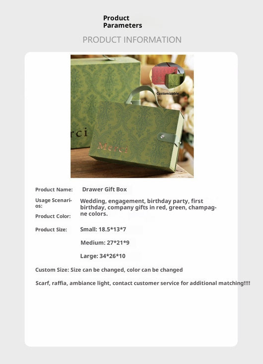 Pañuelo de Seda Cuadrado Lujo con Caja de Regalo para Bodas y Eventos - Image 12