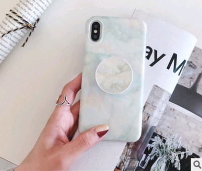 Funda iPhone Retro Mármol Floral con Soporte Telescópico - Image 5