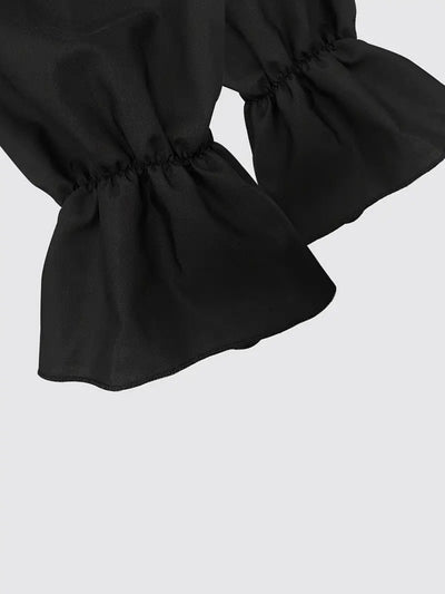 Blusa de Encaje con Botones Frontales y Diseño Exclusivo - Image 3