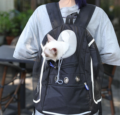 Mochila de Transporte para Gatos y Mascotas