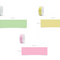 Printer handheld small portable Three color stickers 3PC