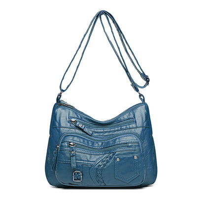 Bolso Bandolera de Gran Capacidad con Diseño Asimétrico Premium - Image 9