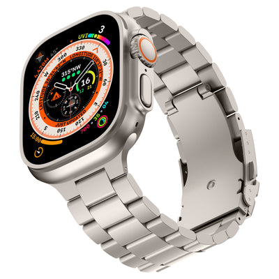 Correa de Titanio Tres Eslabones para Apple Watch S10 - Image 28