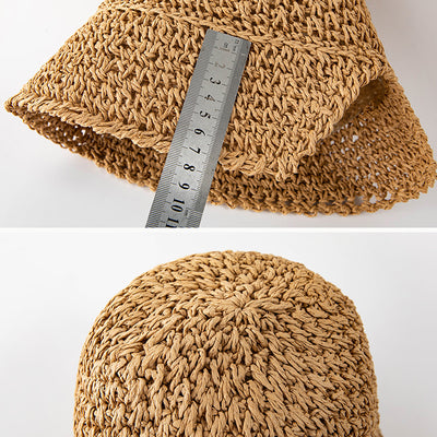 Gorro Cubo Calado Tejido para Mujer - Diseño Japonés Minimalista - Image 6