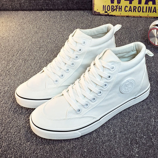 Zapatos Casuales de Lona Negros - Estilo Coreano Versátil - Image 3