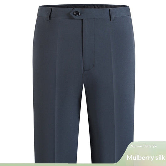 Pantalones de Seda Ligeros para Hombre - Comodidad Premium para Adultos Maduros - Image 5