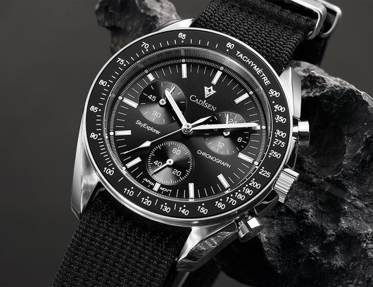 Reloj de Cuarzo Cadisson con Tres Cronógrafos - Resistente al Agua - Image 21