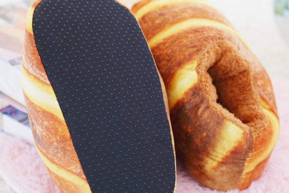 Pantuflas de Pan Tostado Súper Acogedoras