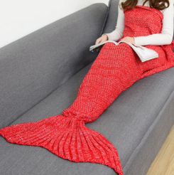 Manta Cola de Sirena para Dormir - Cozy Knit - Image 11