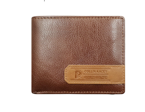 Cartera Corta de Cuero Genuino para Hombre - Image 11