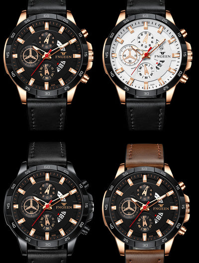 Reloj Deportivo Multifuncional para Hombre con Seis Agujas y Tres Esferas - Image 31
