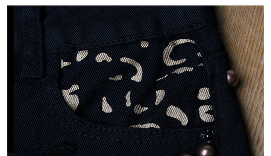 Shorts Estampados de Cintura Alta y Corte Holgado - Image 3