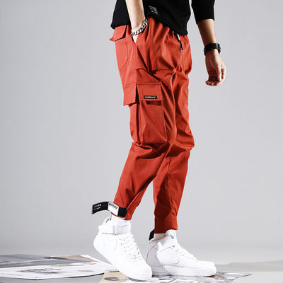 Pantalones deportivos con cierre de velcro para hombre - Image 2