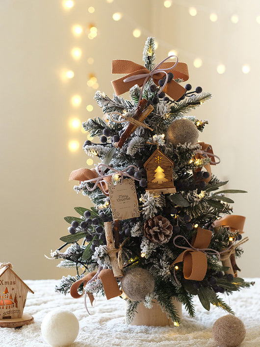 Escritorio Decorativo con Luces LED para Navidad - Diseño DIY Moderno - Image 6