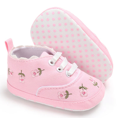 Zapatillas de Lona Bordadas para Bebé - Preandadores Niños y Niñas 0-18 Meses - Image 6