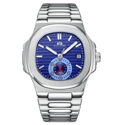 Reloj de Acero Inoxidable para Hombre con Correa de Malla
