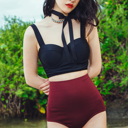 Bikini Retro Dos Piezas Clásico