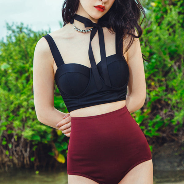 Bikini Retro Dos Piezas Clásico