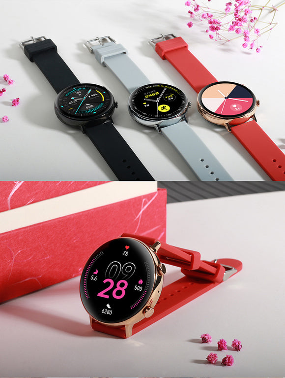 Pulsera Inteligente con Llamadas Bluetooth, Monitor Cardíaco y Contador de Pasos
