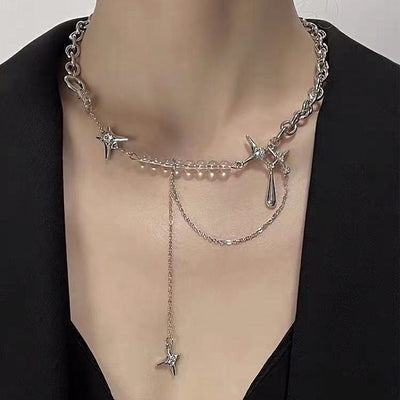 Cadena de suéter con perlas elegante - Image 7