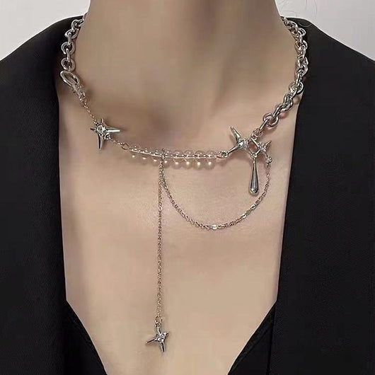 Cadena de suéter con perlas elegante - Image 7