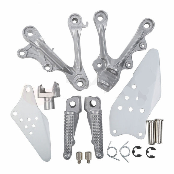 Conjunto de Soportes de Pedales Aluminio Delantero y Trasero