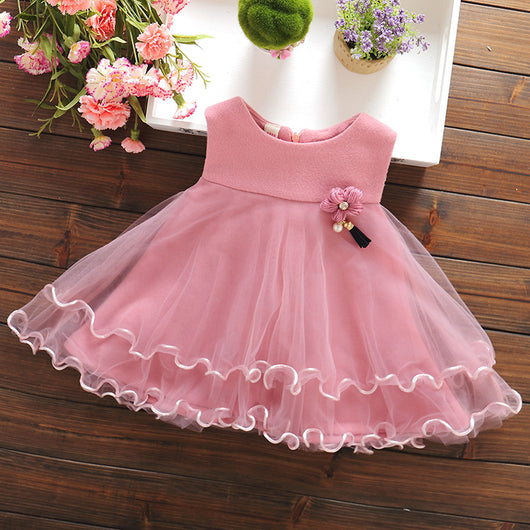 Vestido Chaleco para Niña Otoño 2021 - Malla y Lana - Image 5