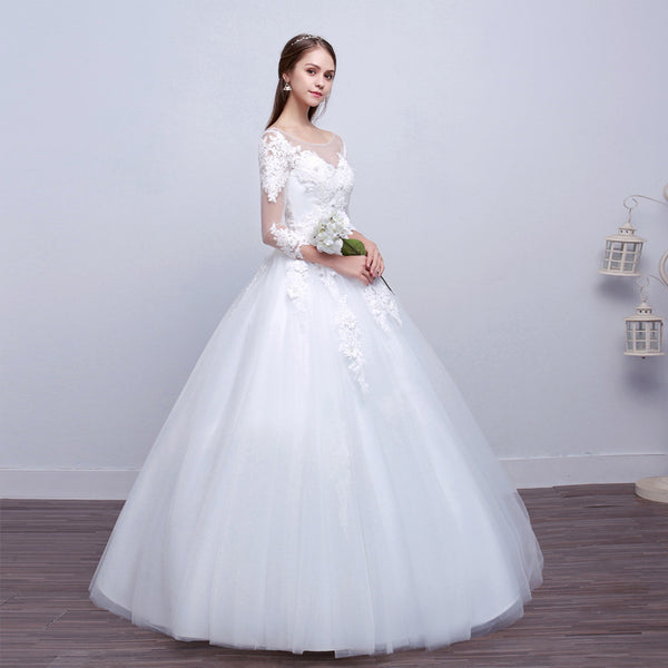 Vestido de Novia Slim con Hombros Descubiertos - Diseño Elegante y Moderno