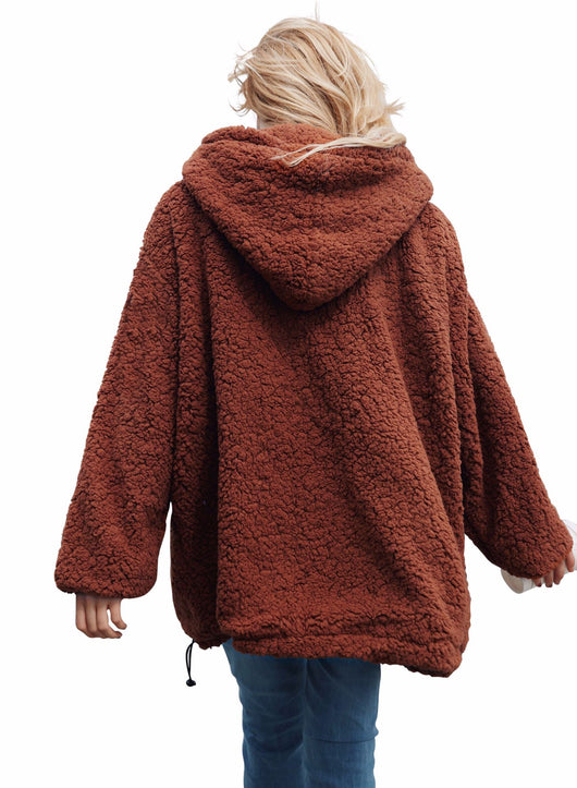 Suéter Abrigo Oversize de Felpa Premium - Image 3