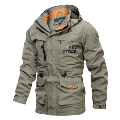 Chaqueta Casual Outdoor para Hombre - Talla Grande y Corte Largo - Image 5