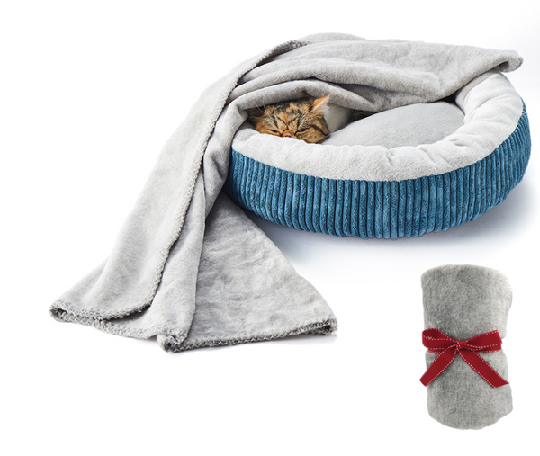 Manta Térmica de Franela para Perros - Descanso Profundo