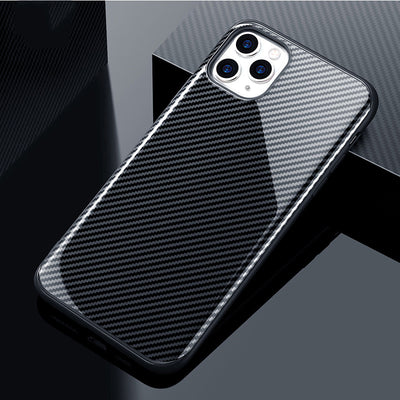 Funda de Celular de Fibra de Carbono y Cerámica