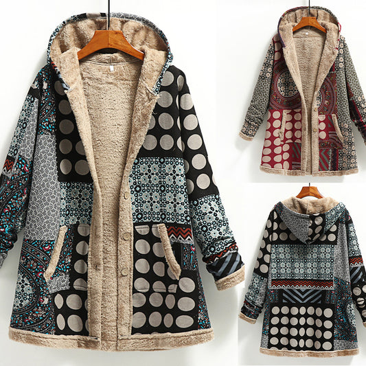 Abrigo de Lana Oversize Talla Grande