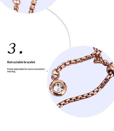 Reloj Pulsera para Mujer con Diamantes Incrustados - Image 16