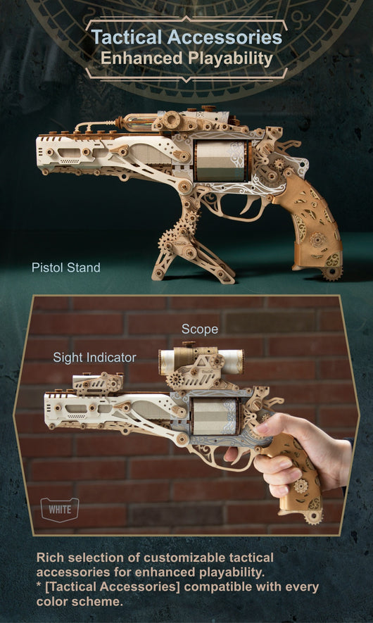 Pistola Descompresiva Mecánica de 5 Disparos para Niños y Adolescentes - Image 14