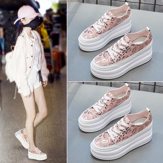 Zapatos Plataforma Primavera para Mujer con Suela Gruesa