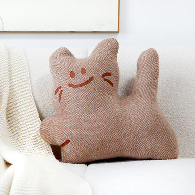 Funda de Almohada Gato Cartoon para Sofá y Sala de Estar - Image 5