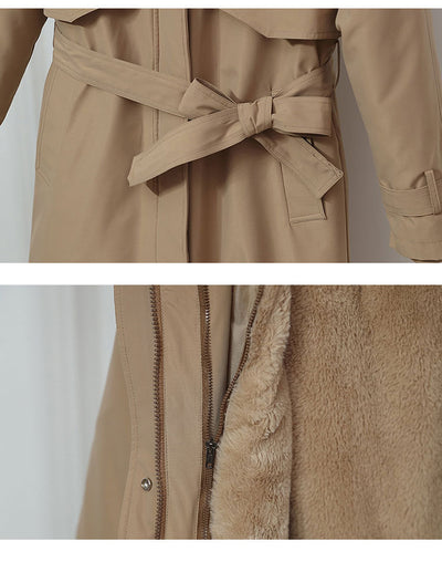 Chaqueta Acolchada Desmontable con Faja Reductora Integrada - Image 12