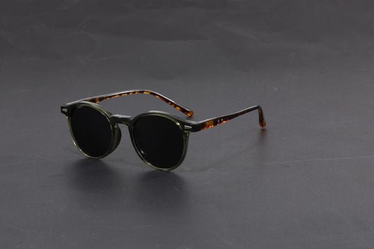 Gafas de Sol Retro Marco Redondo Ultraligero con Protección UV - Image 12