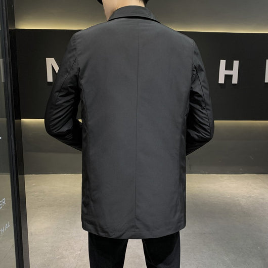 Chaqueta de Plumón Ejecutiva de Largo Medio para Hombre - Image 4