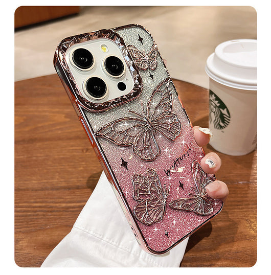 Funda Mariposa Glitter Brillo Antiimpacto - Image 18