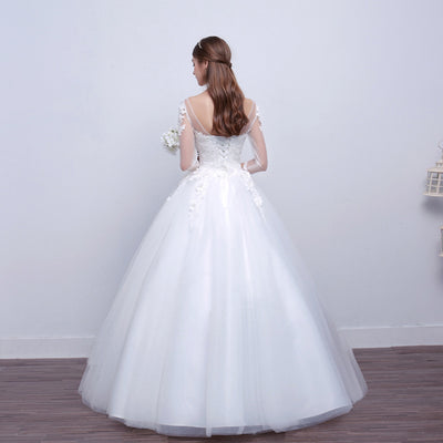 Vestido de Novia Slim con Hombros Descubiertos - Diseño Elegante y Moderno - Image 3