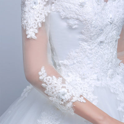 Vestido de Novia Slim con Hombros Descubiertos - Diseño Elegante y Moderno - Image 8
