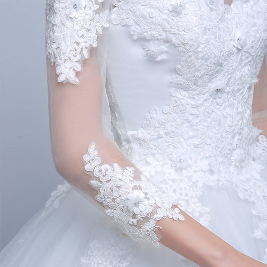 Vestido de Novia Slim con Hombros Descubiertos - Diseño Elegante y Moderno - Image 8